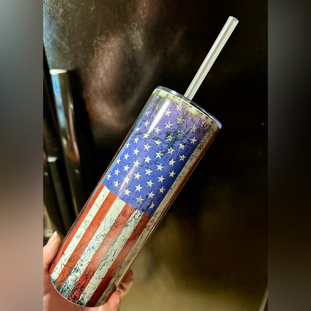 Flag tumbler